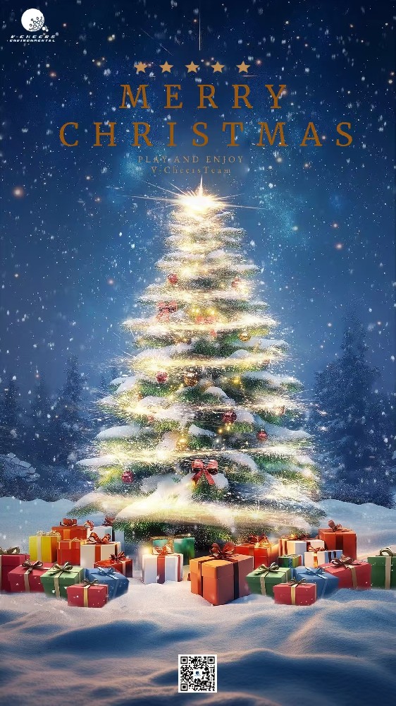 Merry Christmas from V-Cheers Filters
